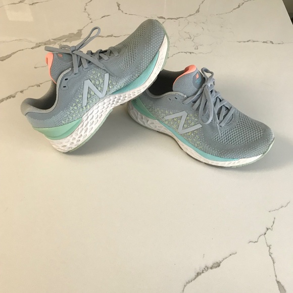 New Balance Fresh Foam Women’s Running / Jogging Shoes Sneakers US 7 Blue /Grey - Picture 1 of 8